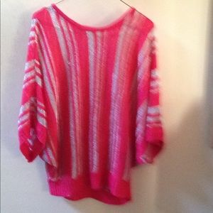 Dolce Cabo red and silver top